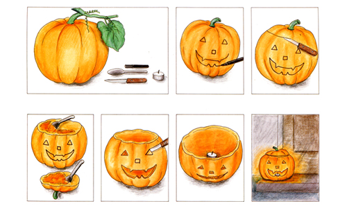 Illustration, Halloween